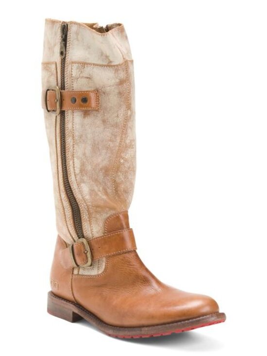 BED/STU Shoes - BED/STU Made In Mexico Leather Gogo Lug Boots